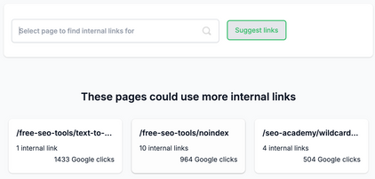 See how improved internal linking can benefit your site